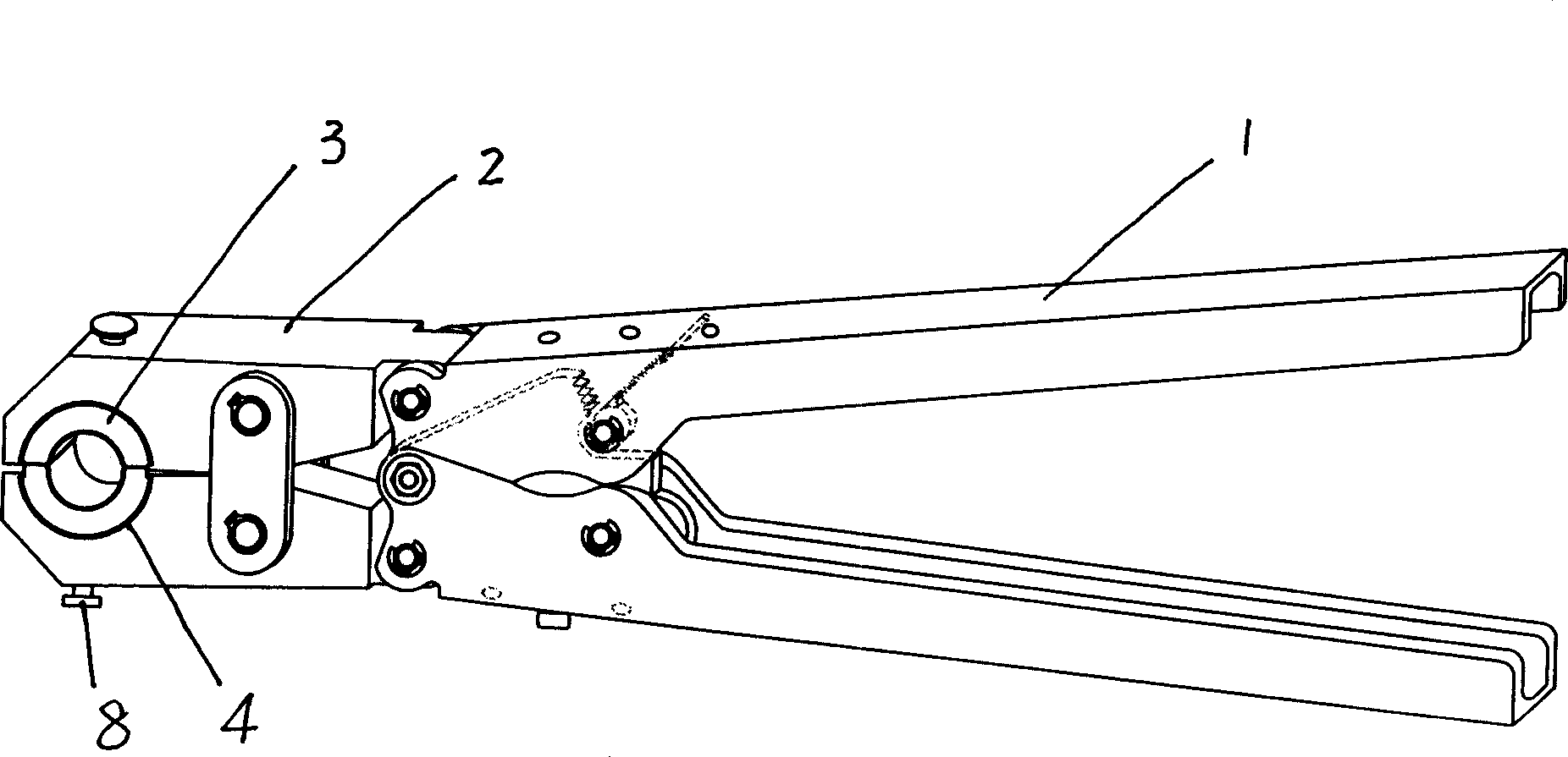 Pipeline joint crimping tool