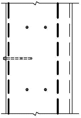 A method for quickly strengthening reinforced concrete corner columns