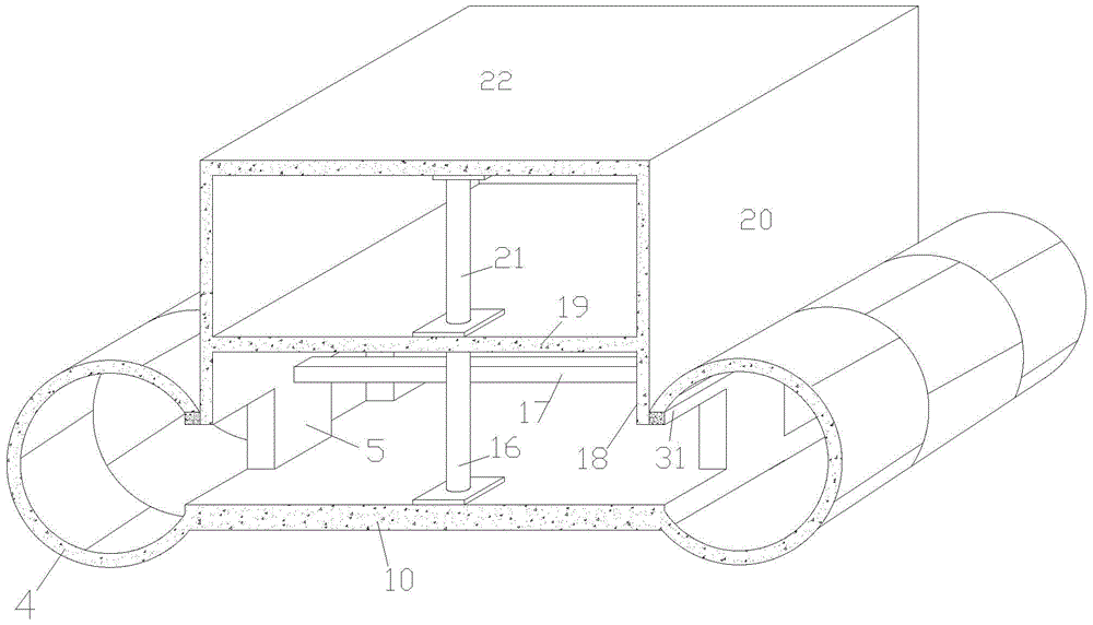 A construction method for expanding and excavating subway stations on the basis of shield tunnels in parallel sections