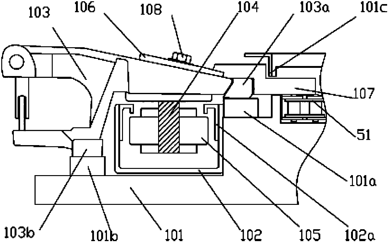 Novel stentering setting machine