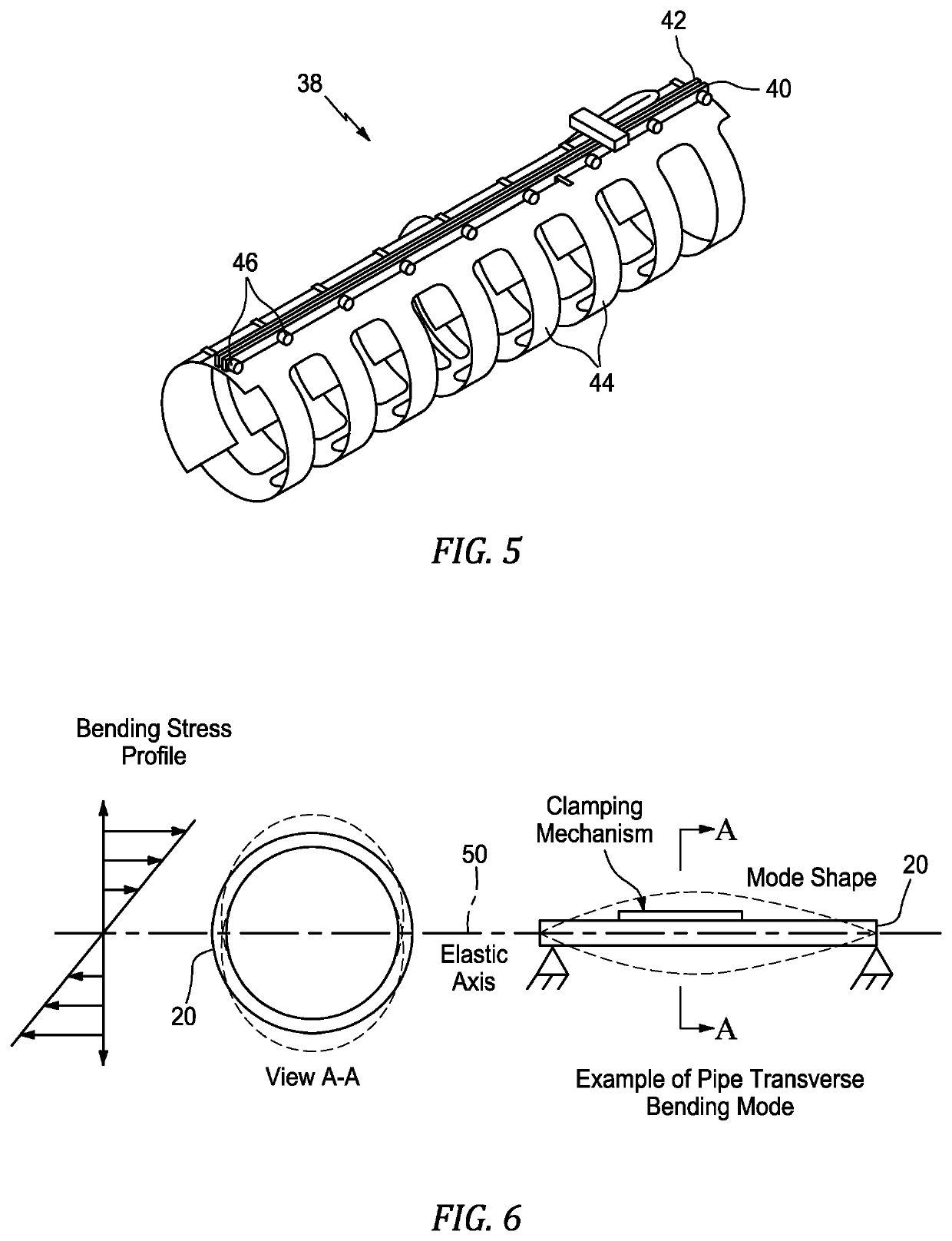 Apparatus and method for decreasing vibrational sensitivity of strain-based measurements of fluid flow parameters for a fluid flow within a conduit