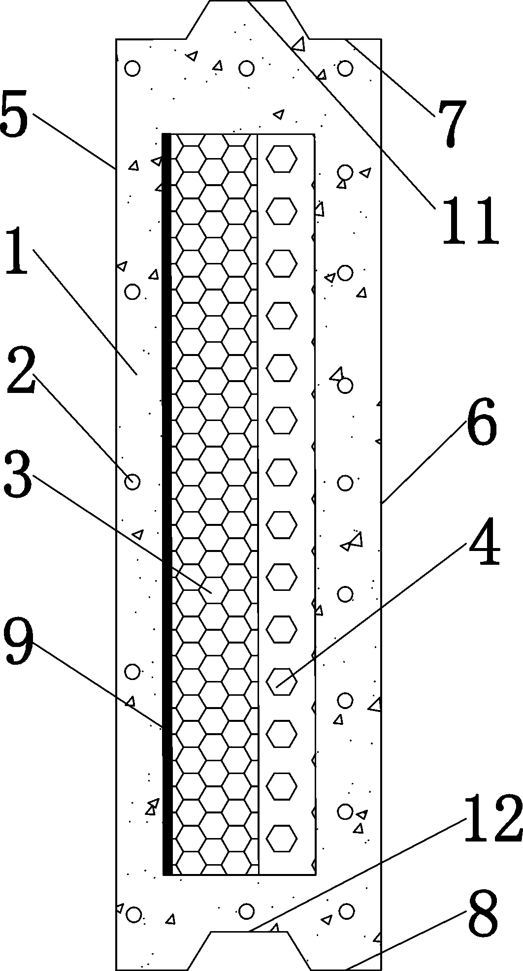 A kind of preparation method of railway non-metallic sound-absorbing board