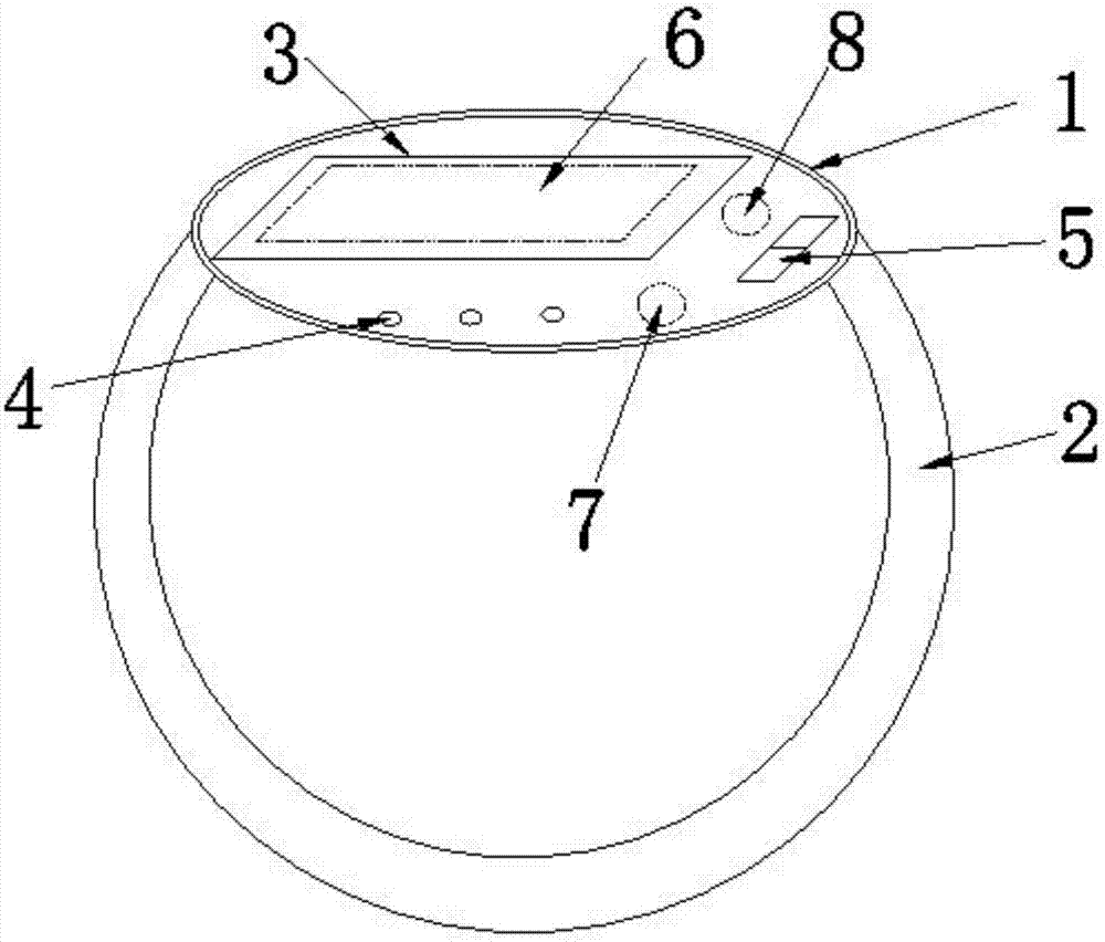 Intelligent blood vessel pressure monitor