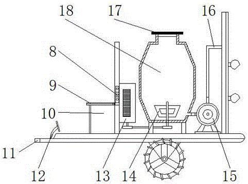 Novel agricultural sprayer