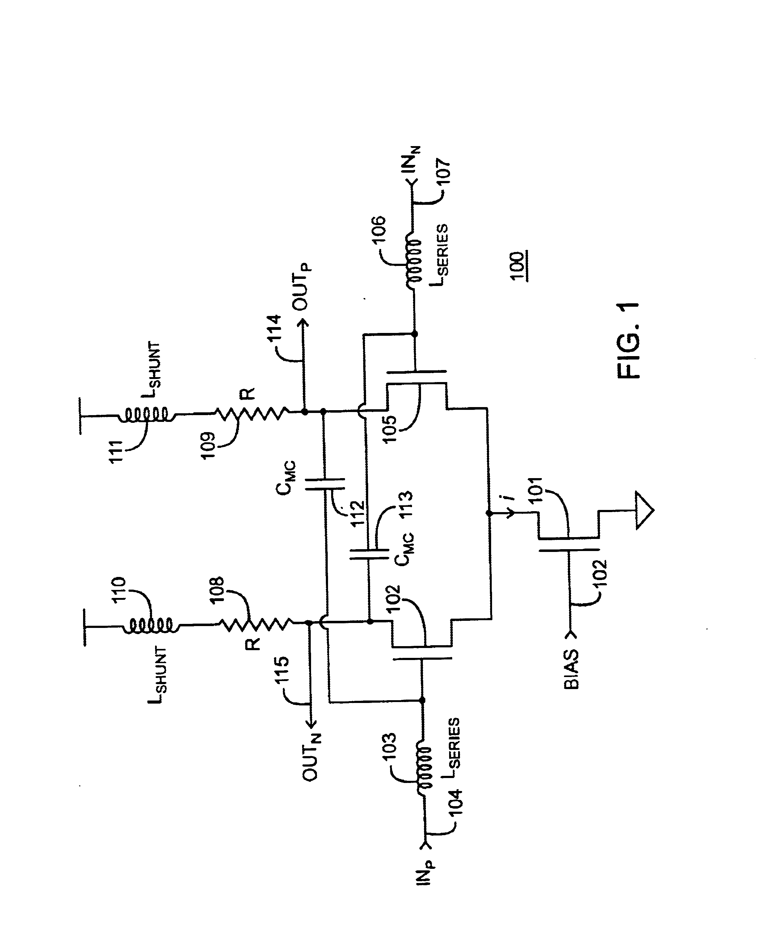 Current-controlled CMOS wideband data amplifier circuits