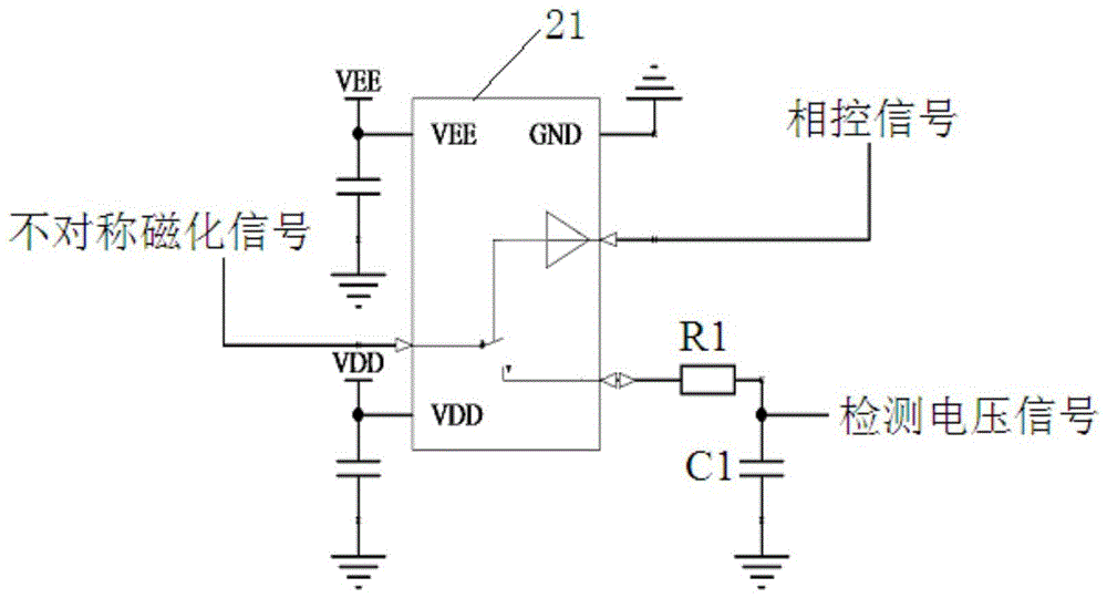 A kind of AC and DC current sensor