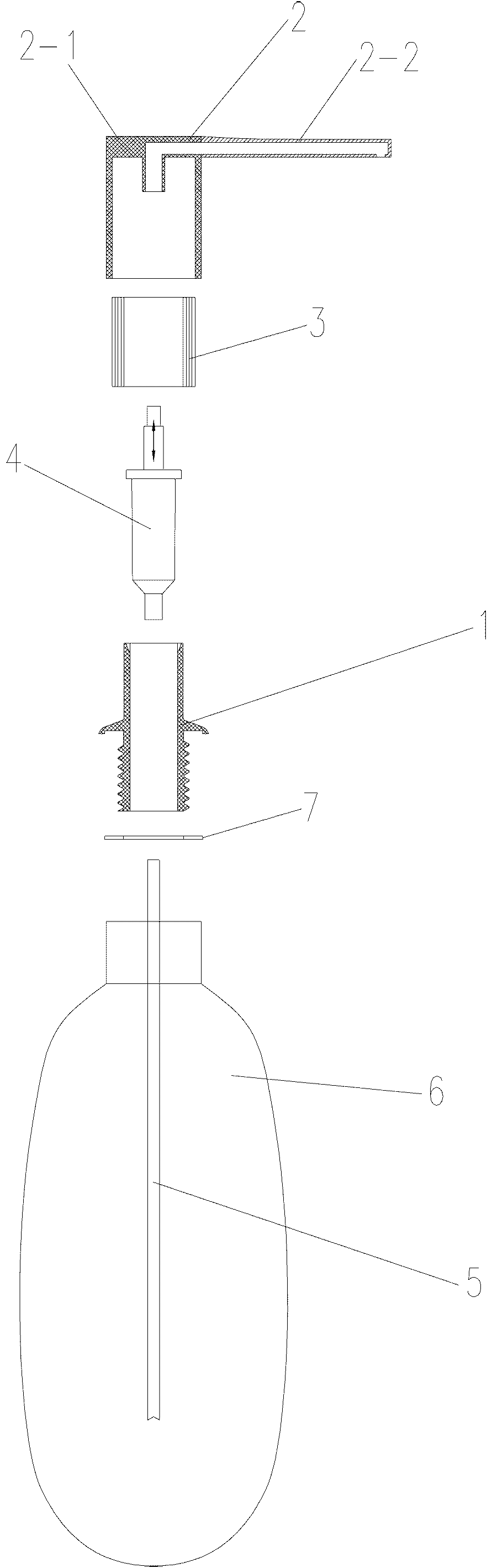 Large-volume soap dispenser