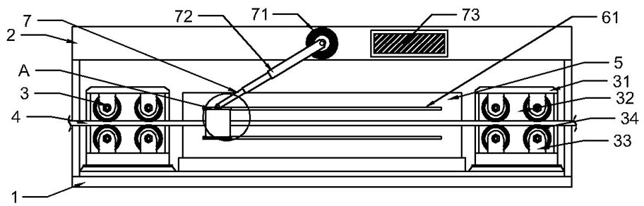 Length metering device for data line detection