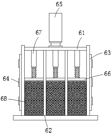 Intelligent bullet cabinet capable of automatically popping out matched bullets