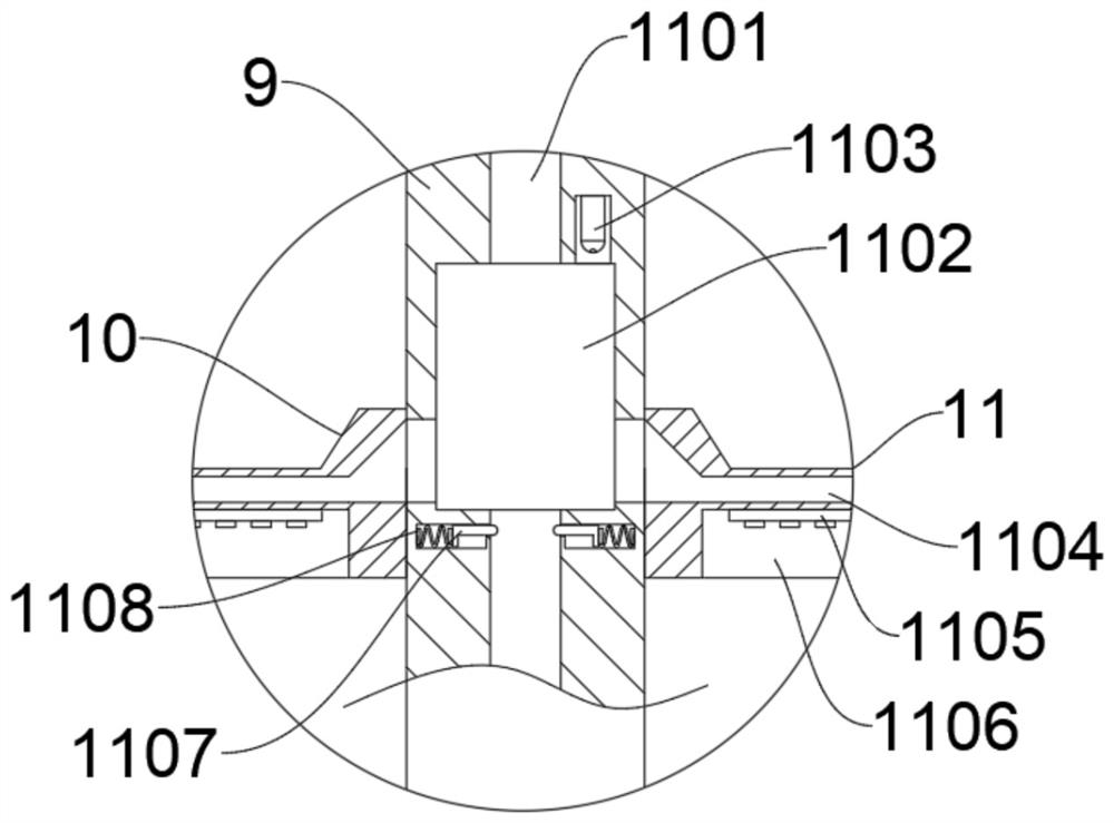 Composite perfume mixing preparation device