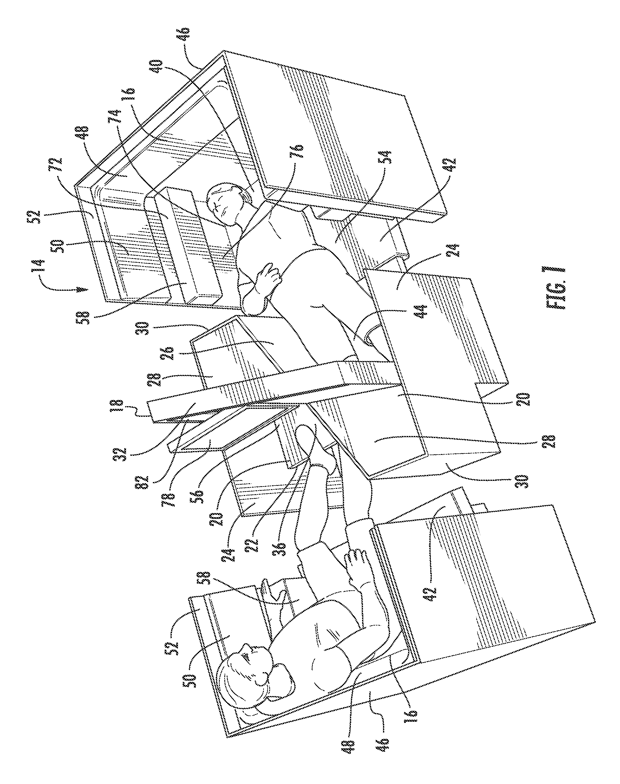 Seat unit for a vehicle cabin