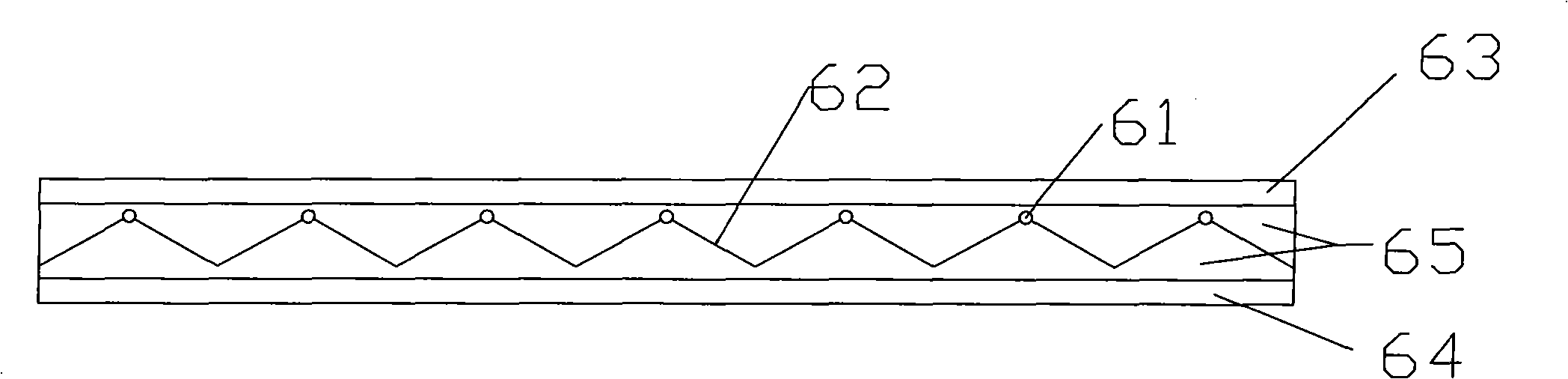 Solar energy continuous heat supply type drying apparatus