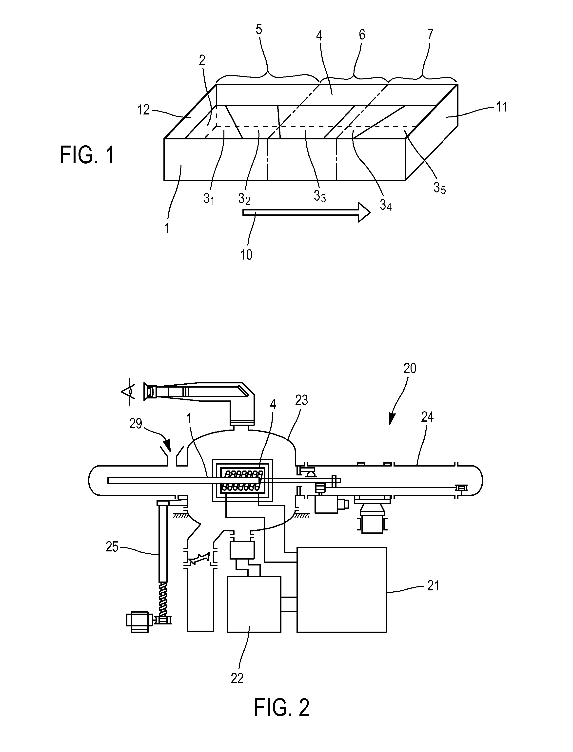 Process for the growth of a crystalline solid, associated crystalline solid and device