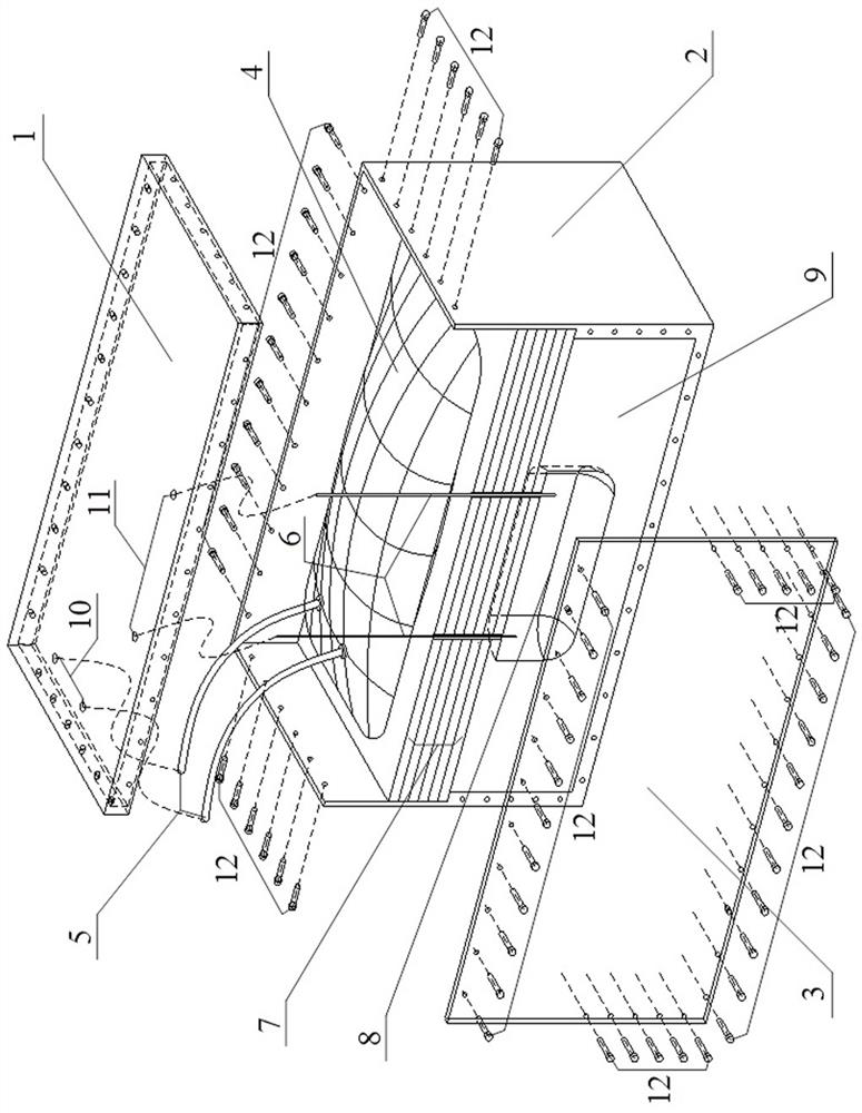 A Simulation System for the Roof Failure Process of Layered Salt Rock after Water Solution Mining