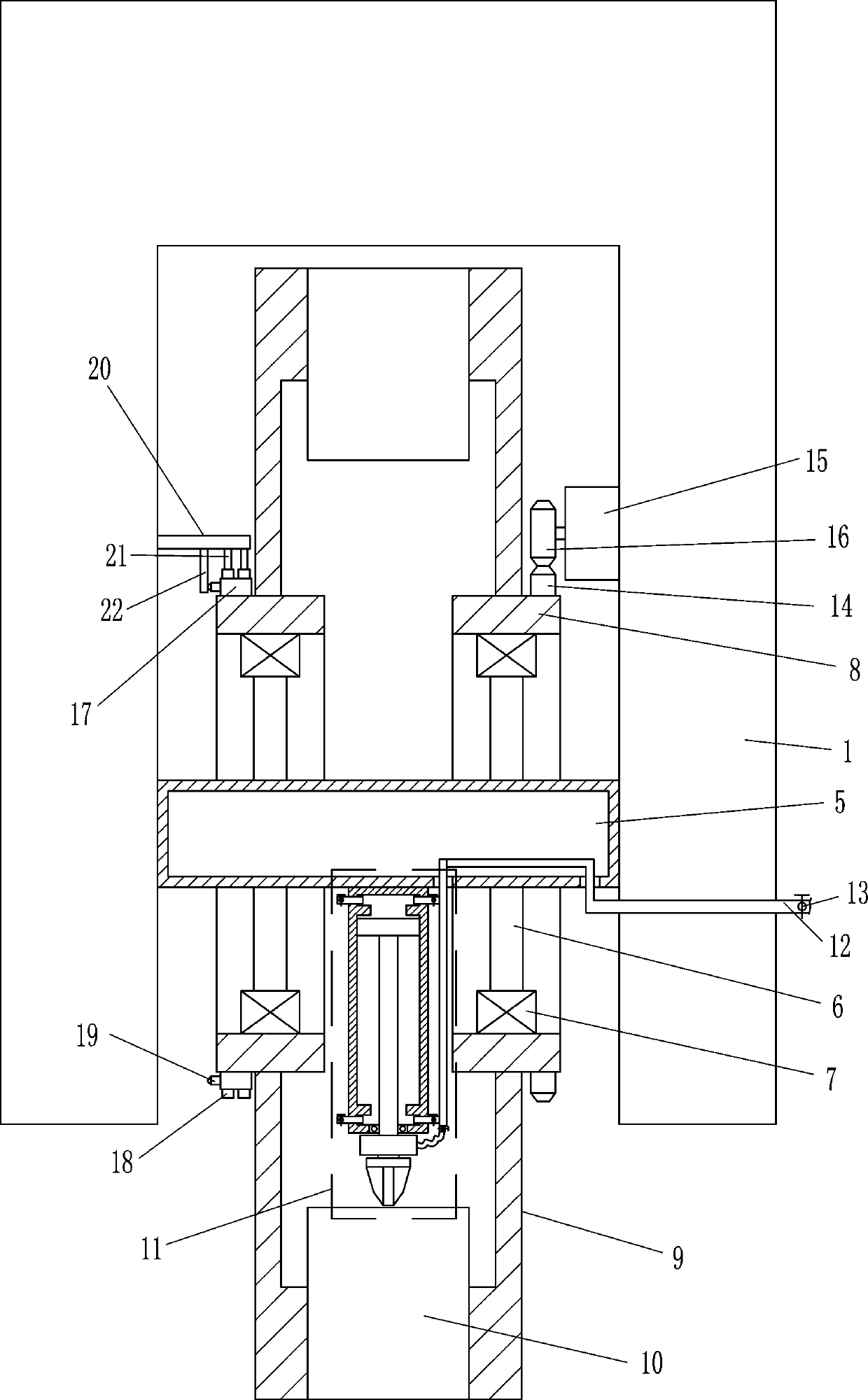 Handheld screwing device