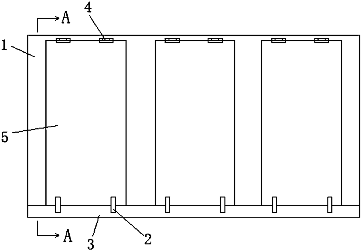 Lifting-free unloading vibrating type semitrailer bucket