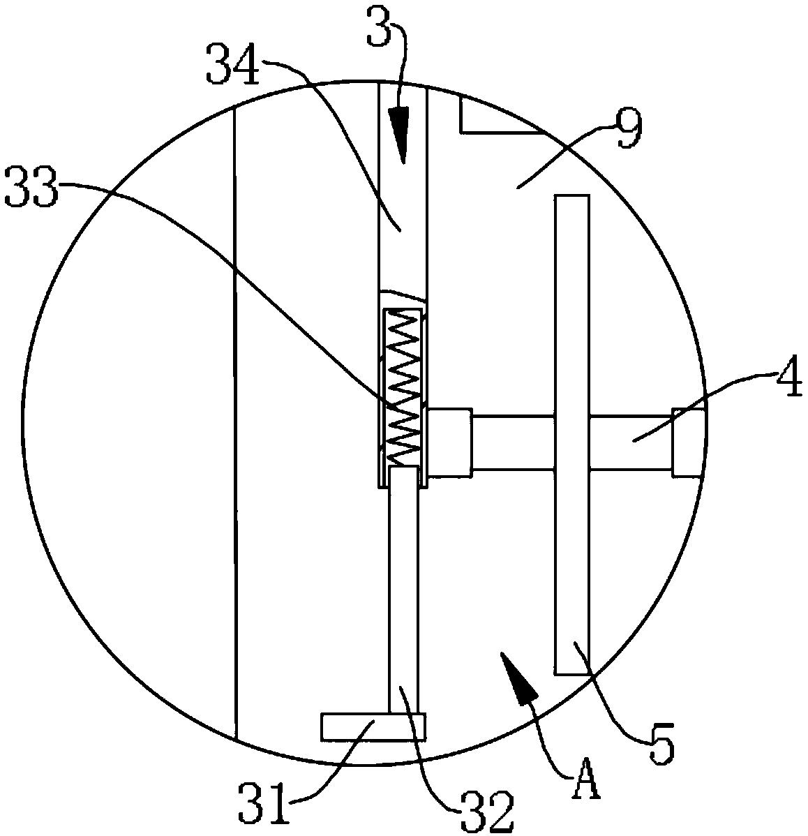 Safety belt production device with cutting function