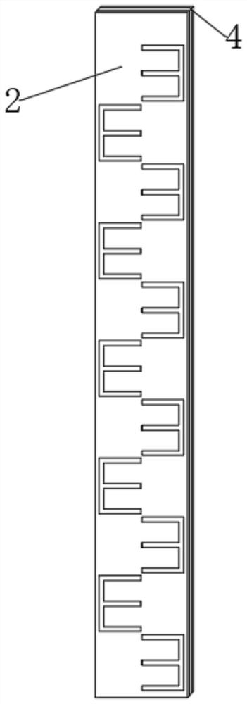 Capacitive induction type electronic water gauge and working method thereof