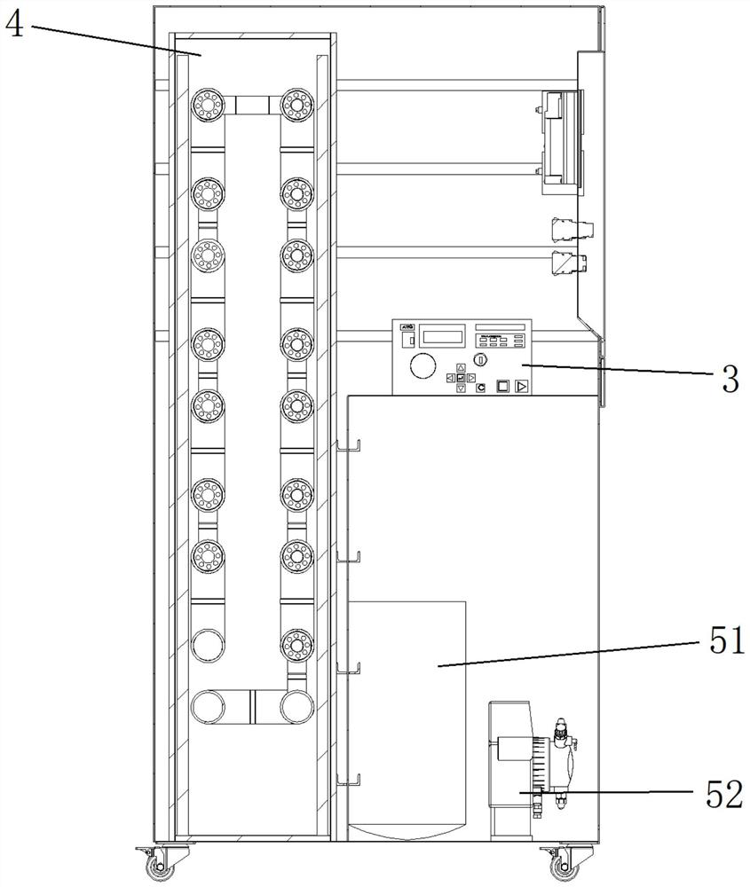 Efficient oxidation disinfection device