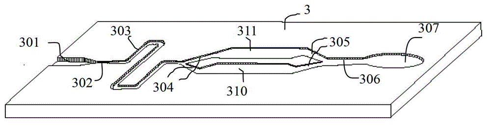 Micro biochip for real-time detection of substances in body fluids