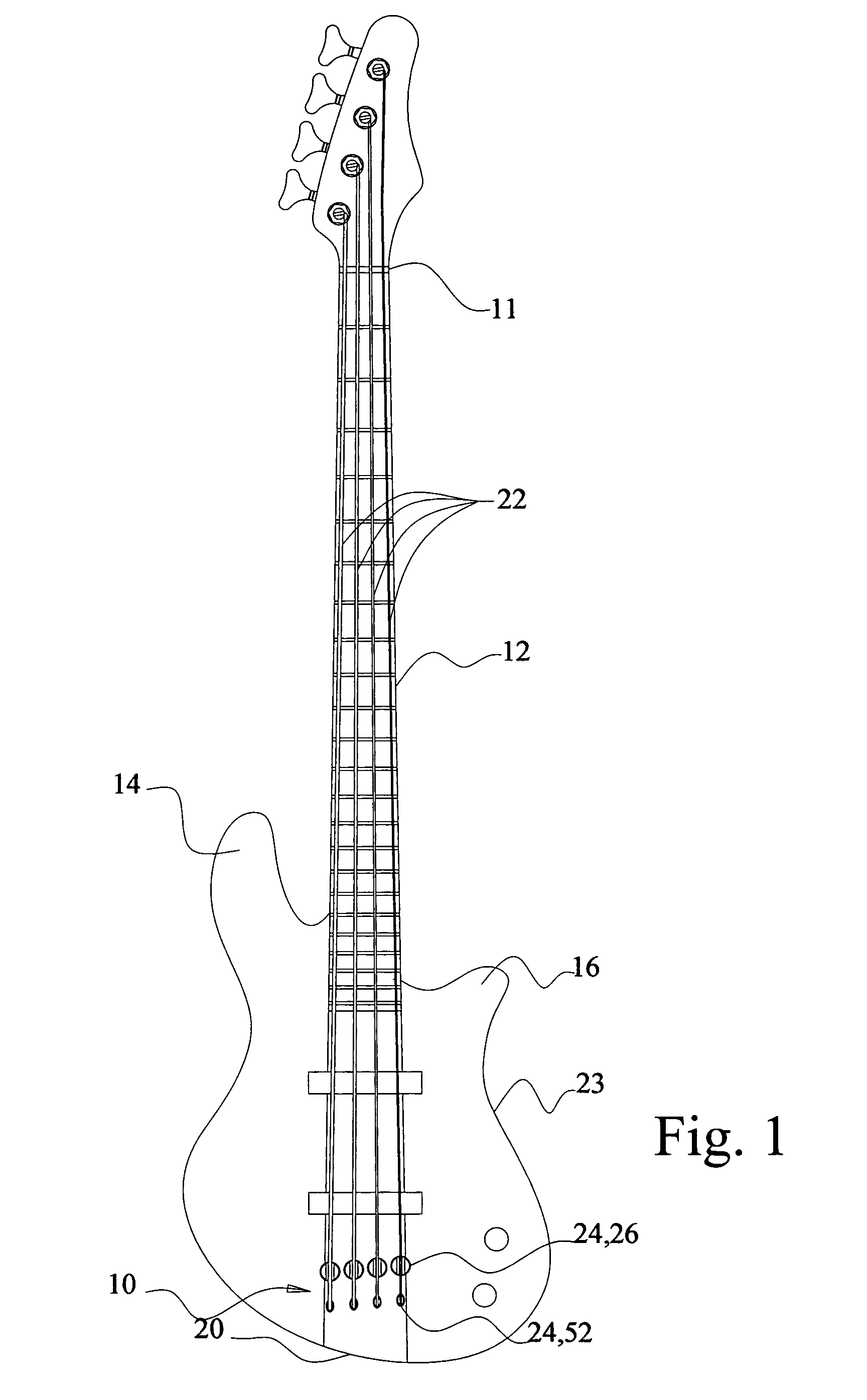 Optimally coupled string instrument bridge