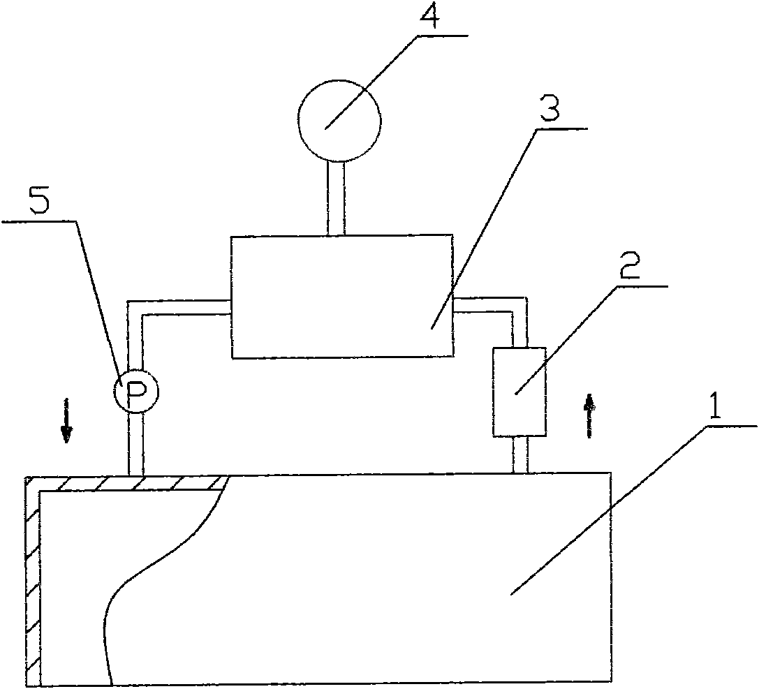 Method and device for measuring radon exhalation rate on medium surface