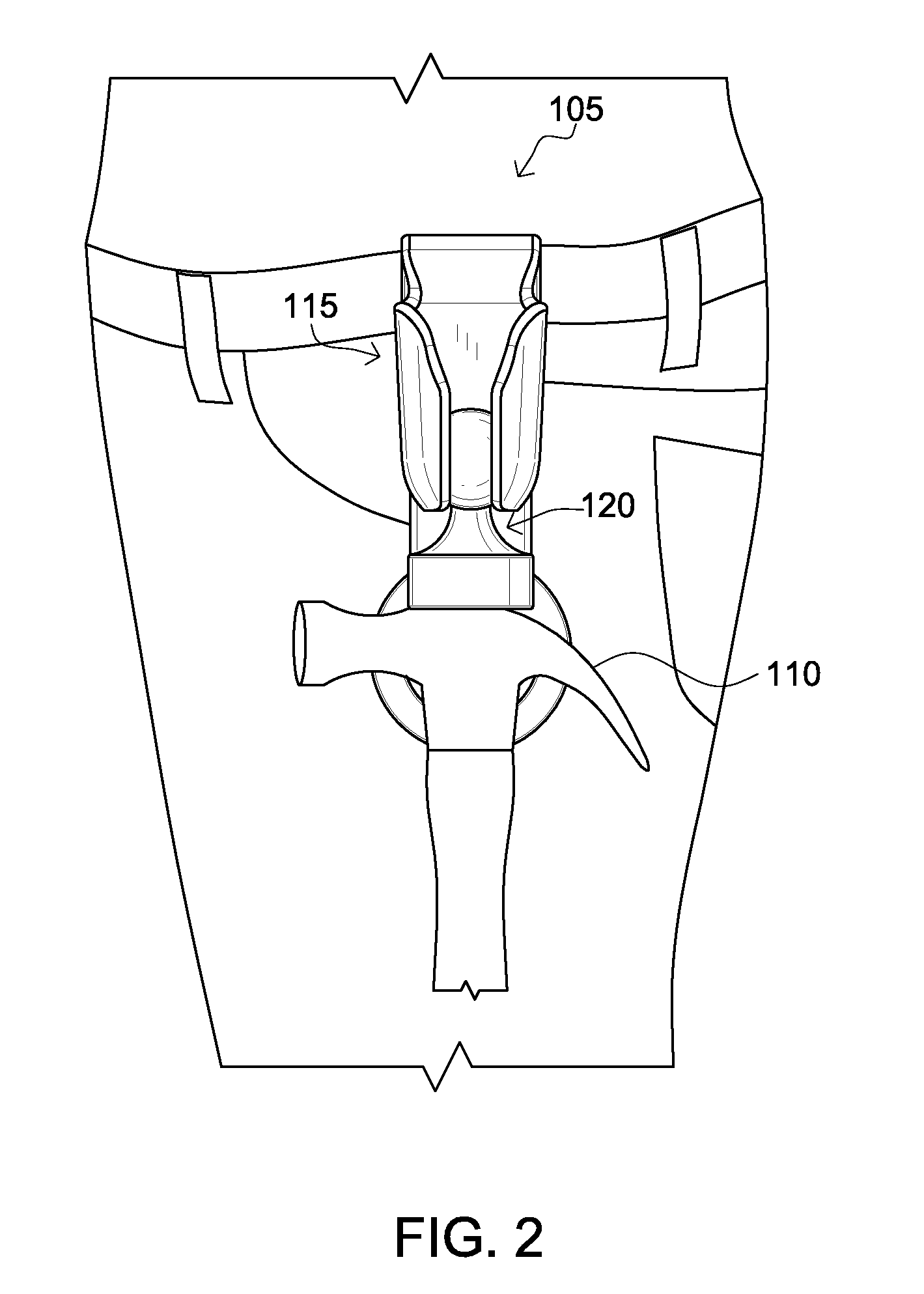 Tool securing device and methods related thereto