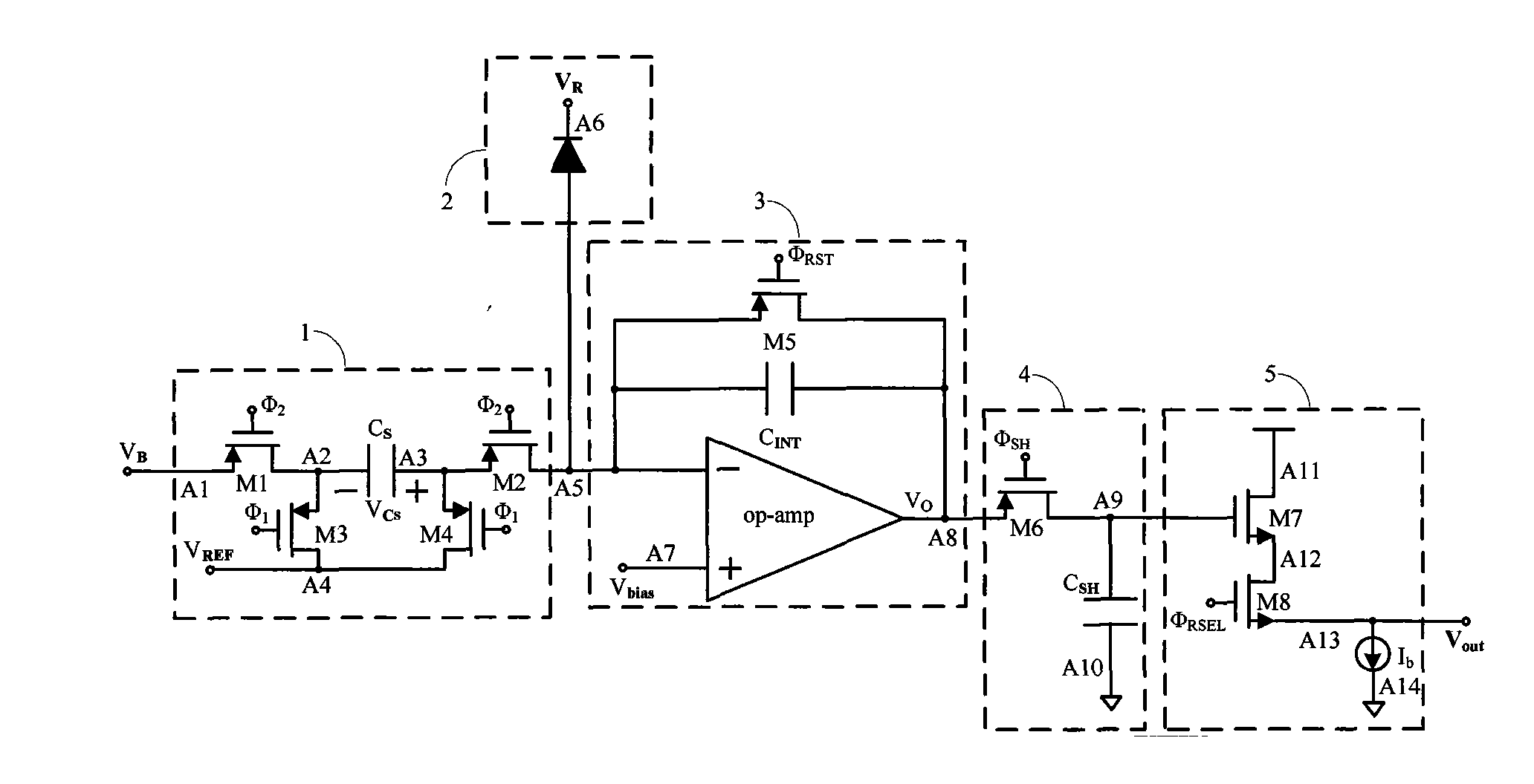 Background suppression method for infrared reading circuit and circuit thereof