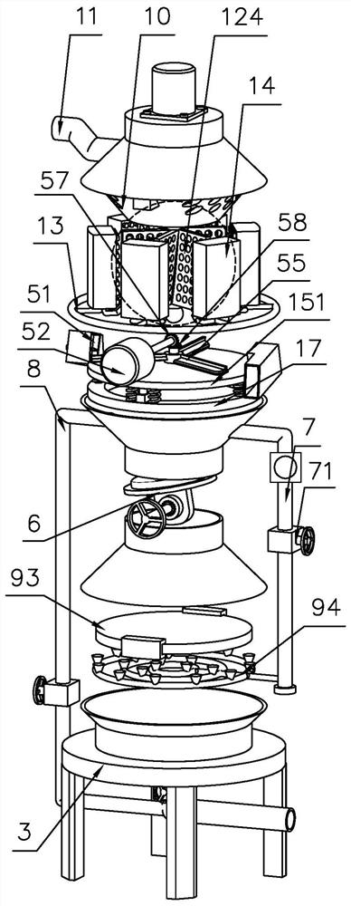 Casting wastewater purification treatment method