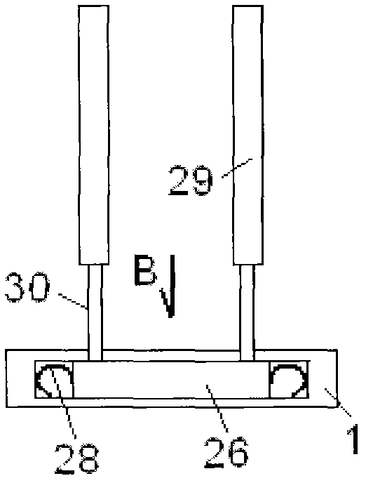 Medical and life rehabilitation cart device convenient for children patients to defecate and urinate