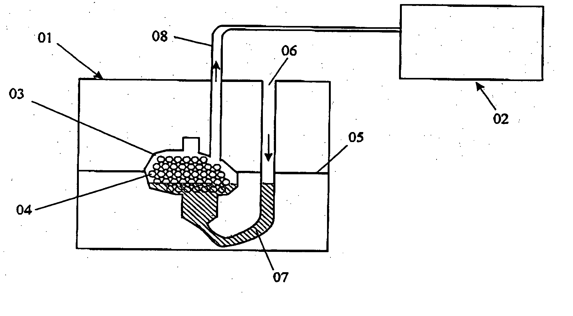 Method for manufacturing open porous components of metal, plastic or ceramic with orderly foam lattice structure