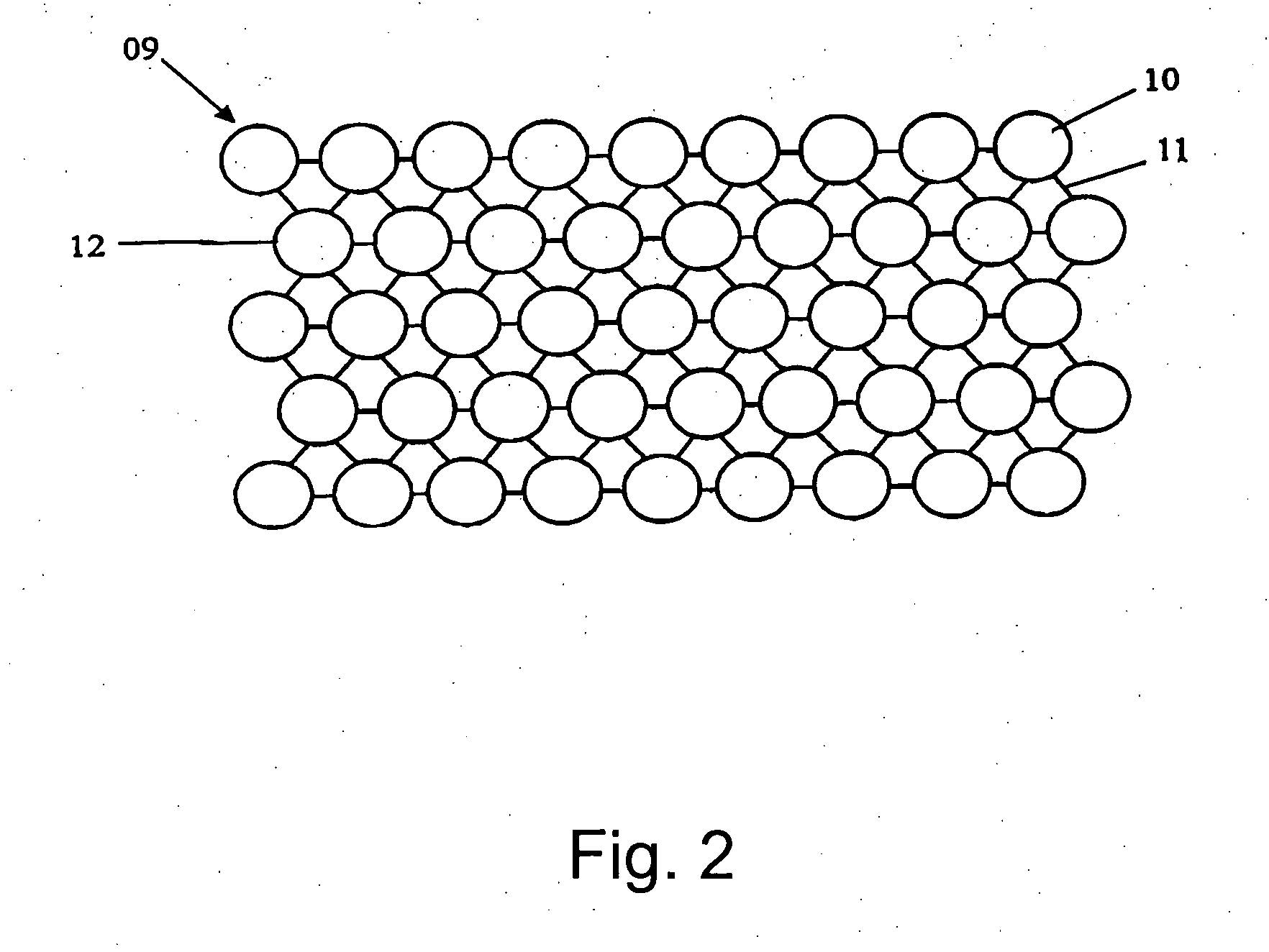 Method for manufacturing open porous components of metal, plastic or ceramic with orderly foam lattice structure