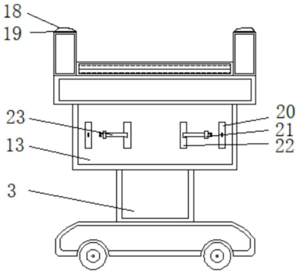 Limb fixing device used for pediatric emergency treatment