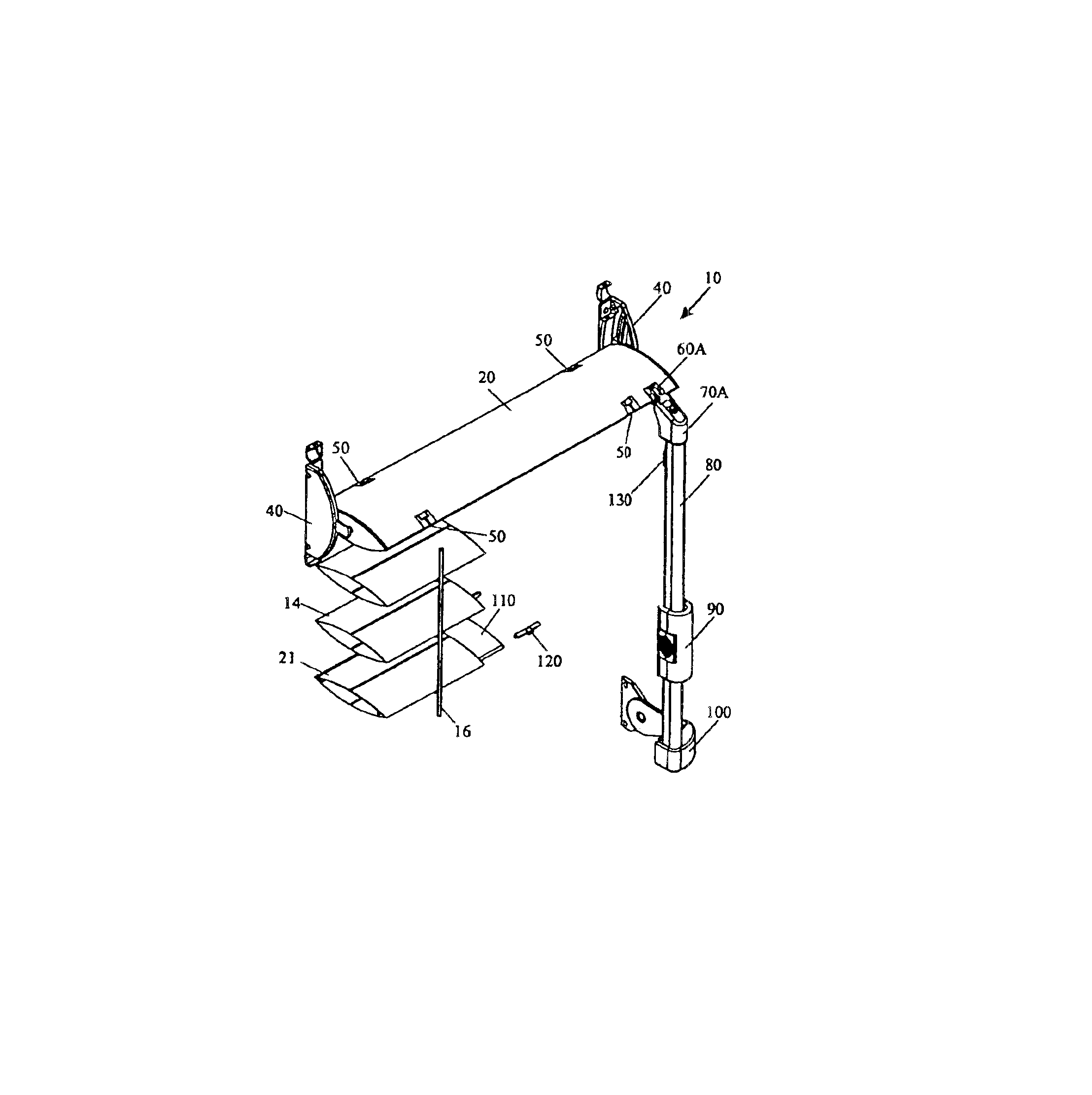 Shutter-like covering and hardware for architectural opening