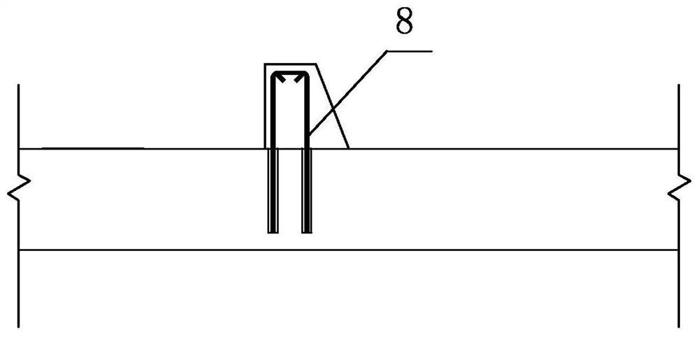 Structures and construction method for main canal entering river section drop energy dissipation and downstream canal slope repairing and reinforcing