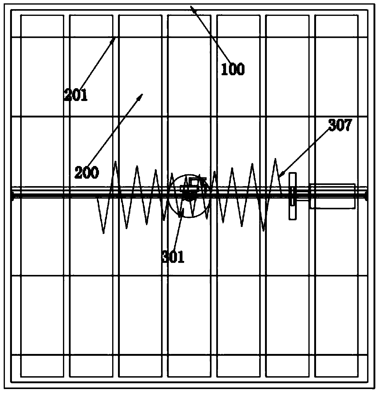 Medical sickbed and method