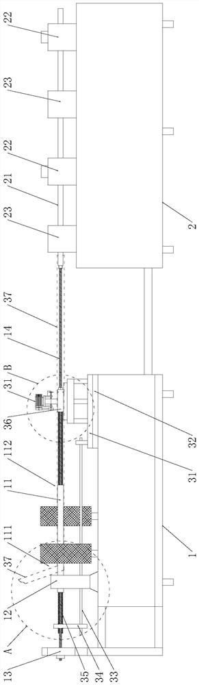 Square tube manufacturing equipment capable of achieving continuous forming through deformation