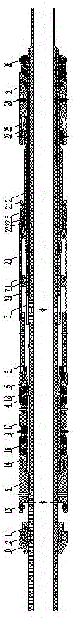 Recyclable type hydraulic packer