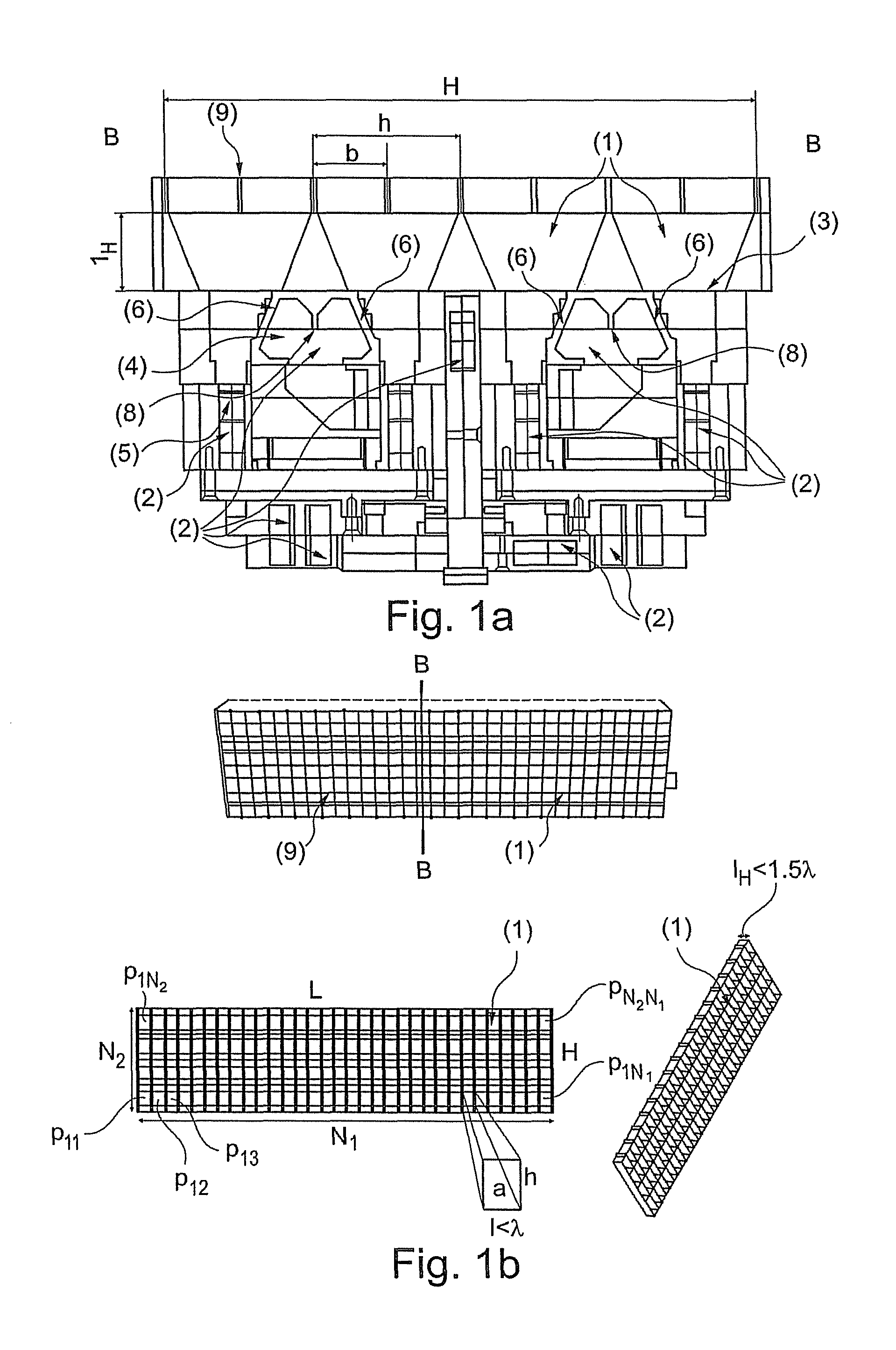 Broadband antenna system for satellite communication