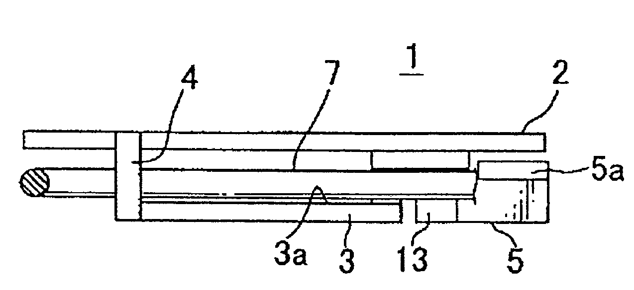 Power supplying system for a sliding structure