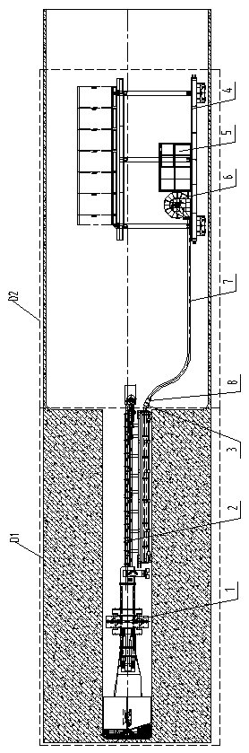 Remote control advance tunneling TBM and construction method thereof