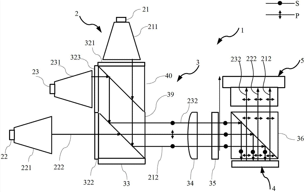 Light engine system for reflective liquid crystal projection display