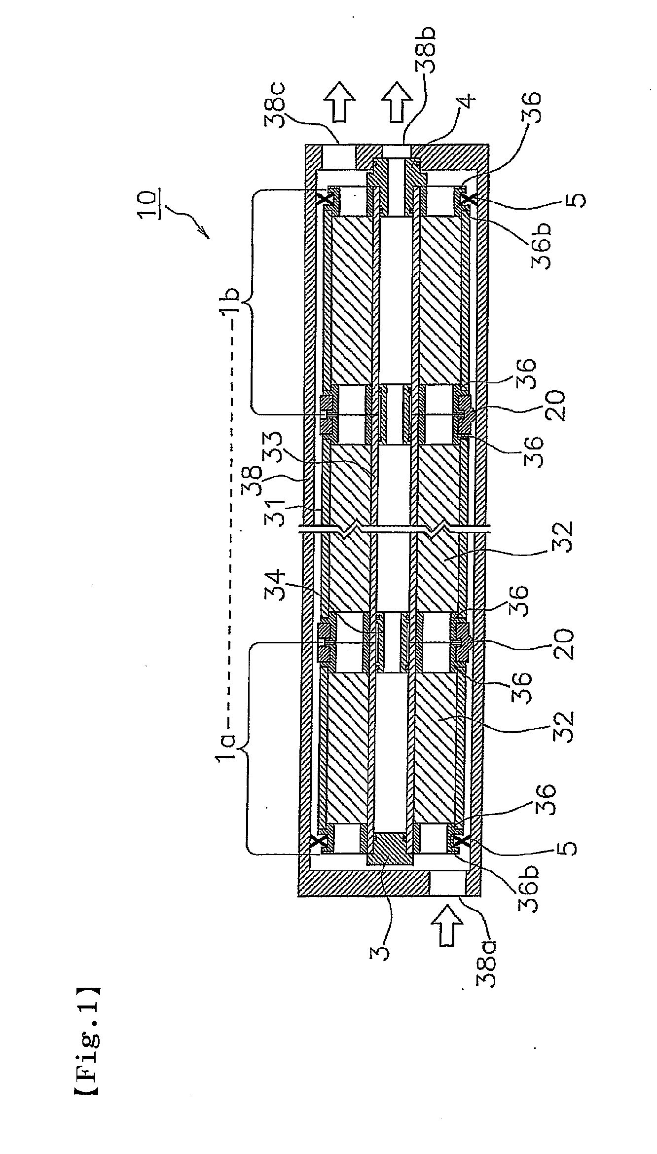 Connection member and separation membrane module using the same