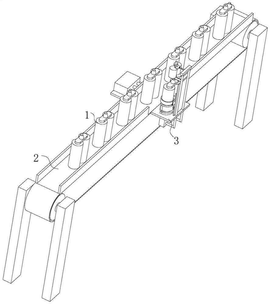 Seam beautifying agent filling production line