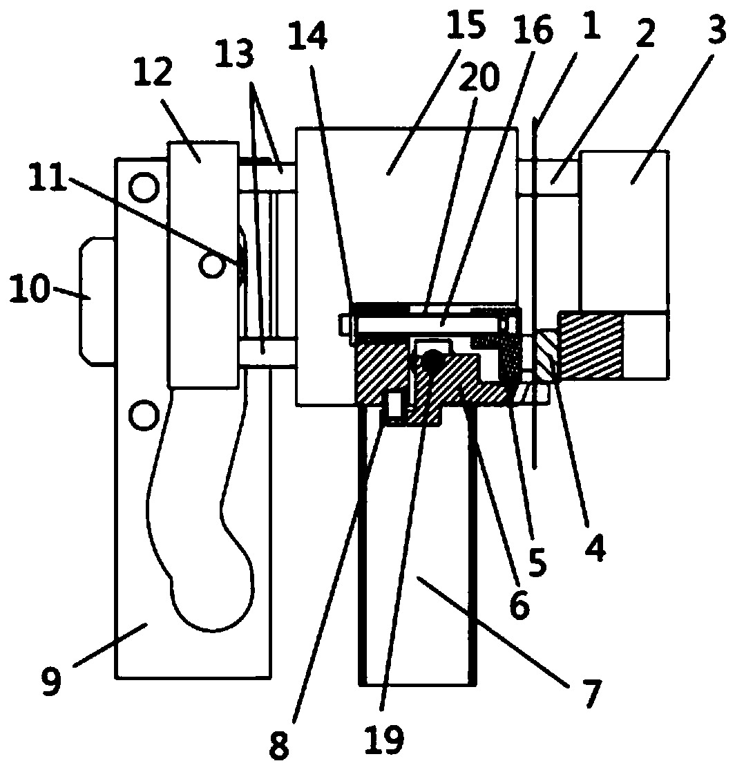 Cutting device of lithium battery pole piece