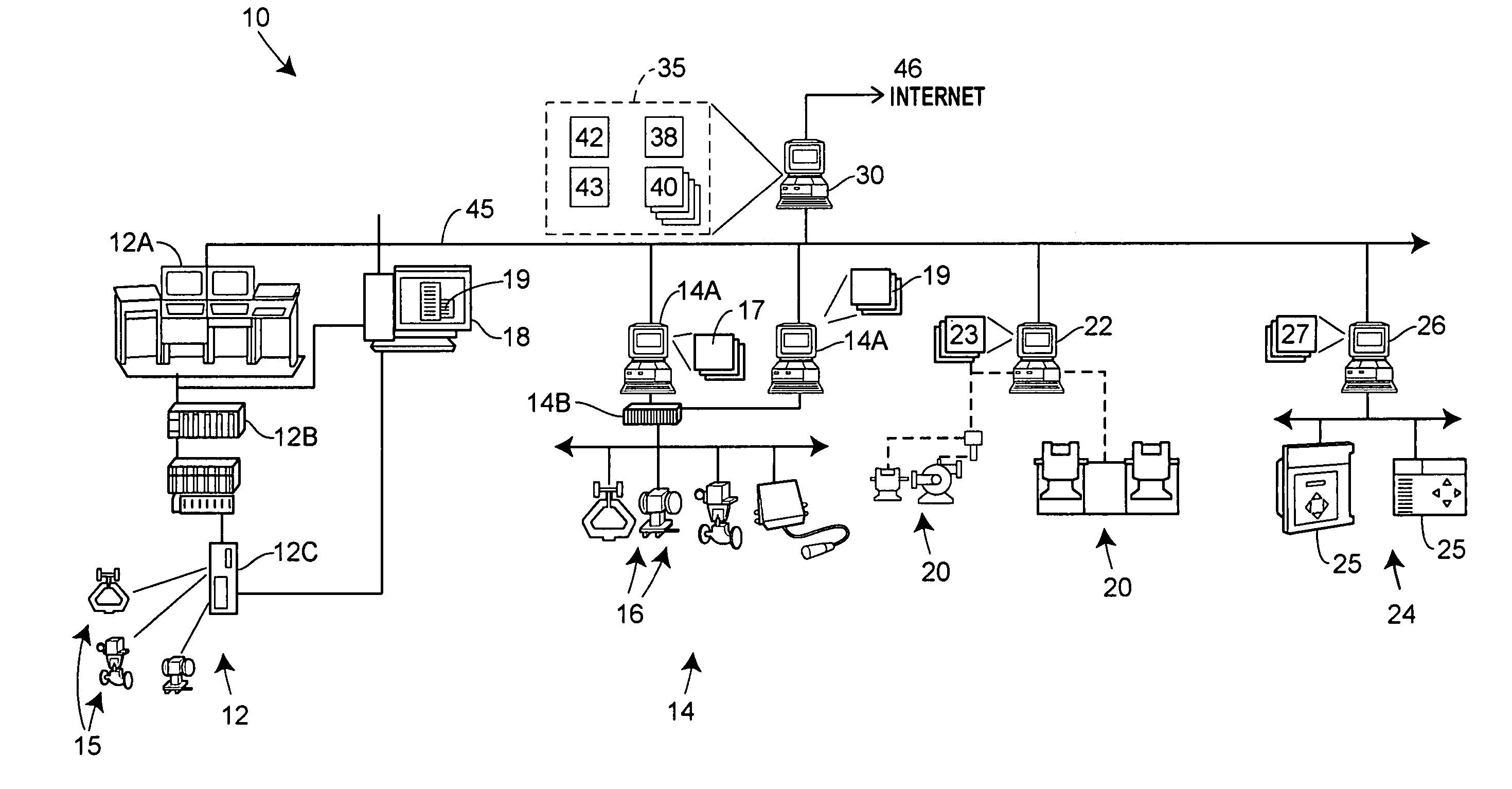 Data presentation system for abnormal situation prevention in a process plant