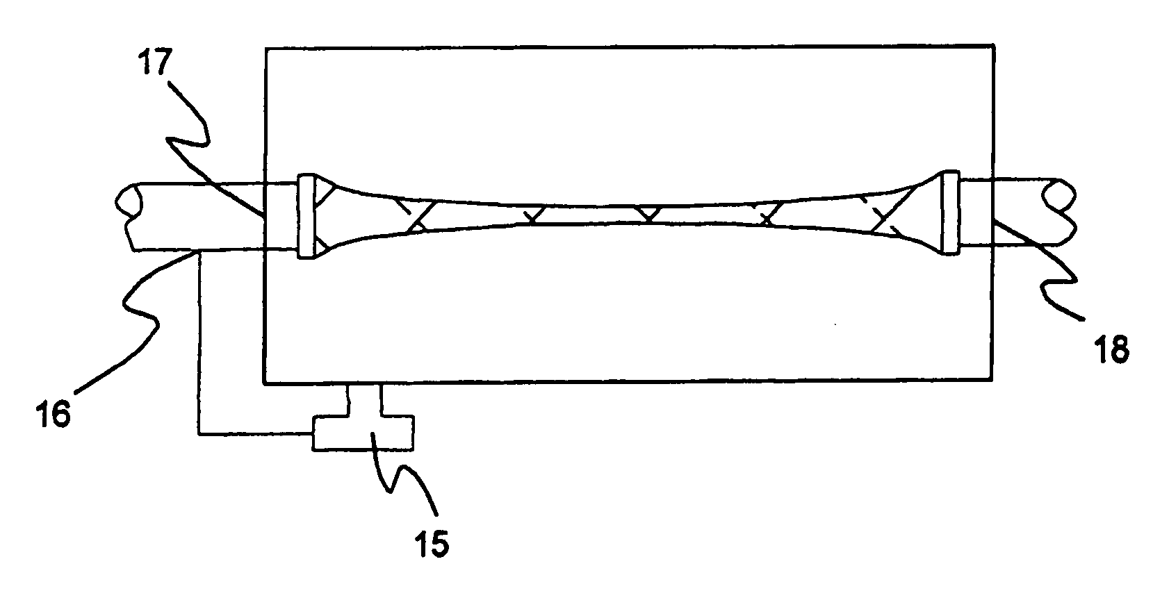 Device for compensating for pressure drop