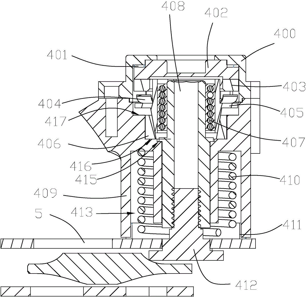 Chain tension adjusting device of rear derailleur for bicycle