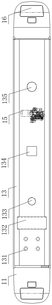 Novel railway multifunctional operating vehicle