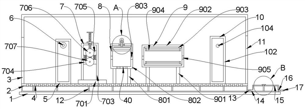 Textile drying box capable of achieving rapid drying